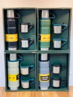 فلاسک 1000 میلی لیترVACUUM FLASK SET - تصویر 2